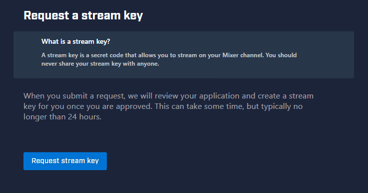 How To Find Your Mixer Stream Key Streamscheme