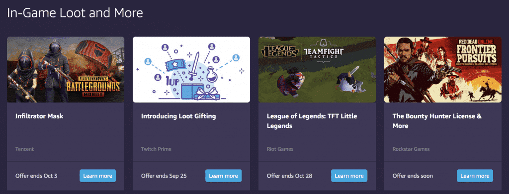 Twitch Prime Loot (Prime Gaming Loot) - ElectronicsHub