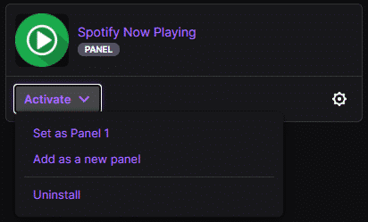 NowPlaying - Spotify Widget overlay for OBS