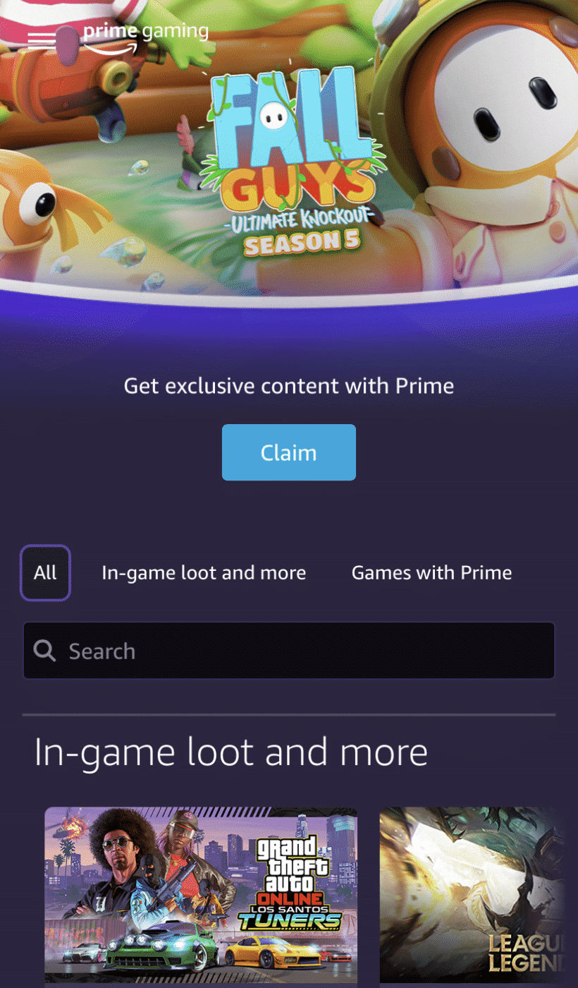 How to setup Prime Gaming Account 